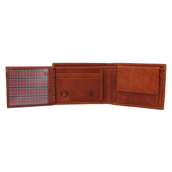 Greenburry House of Norway Wallet RFID protection Leather 11.5 cm