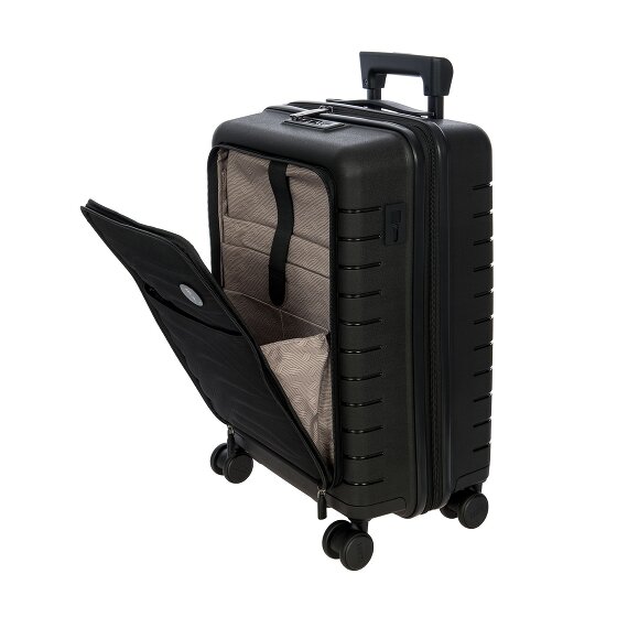Bric's Ulisse 4 wheels Cabin trolley 55 cm with expansion pleat
