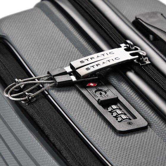 Stratic Bright + 4 wheels Cabin trolley 55 cm Laptop compartment