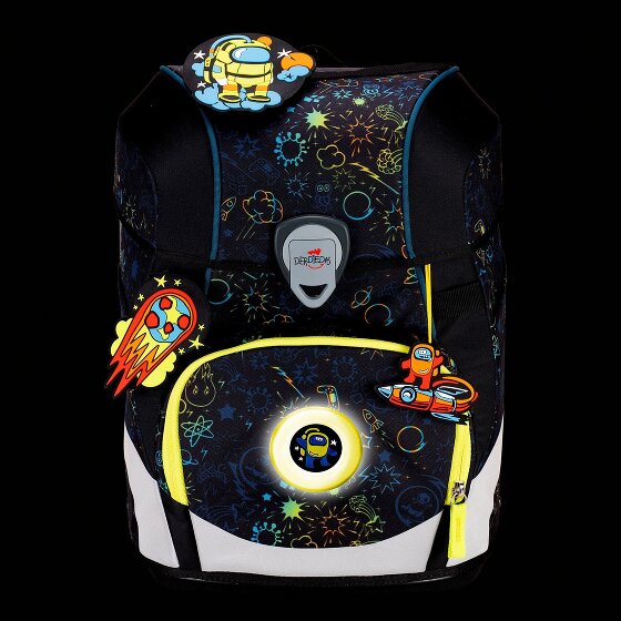DerDieDas ErgoFlex Tiny LED School bag set