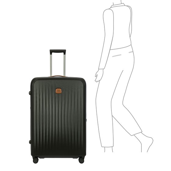 Bric's Taormina 4 wheels Trolley L 82 cm with expansion pleat