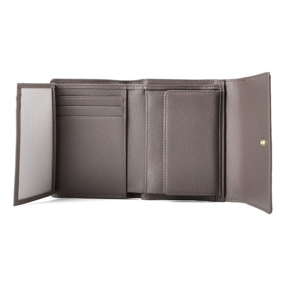 Aigner Deborah Wallet Genuine Leather 12 cm