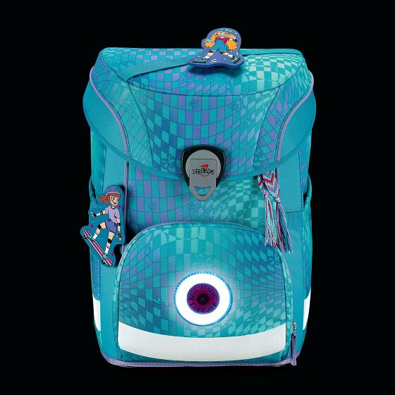 DerDieDas ErgoFlex Easy LED School bag set 5-piece