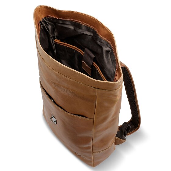 Klondike 1896 Gold Donald backpack leather 43 cm laptop compartment