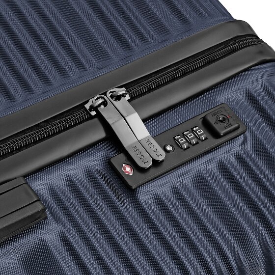 Redolz Essentials 16 3-SET 4 wheels Suitcase set 3-piece