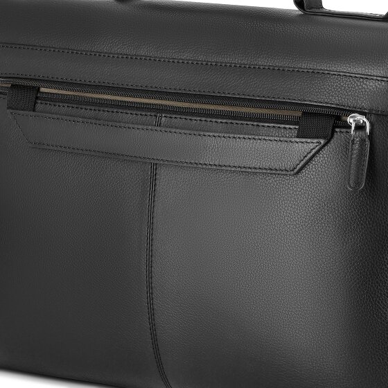 Bugatti Valencia briefcase RFID leather 40 cm laptop compartment