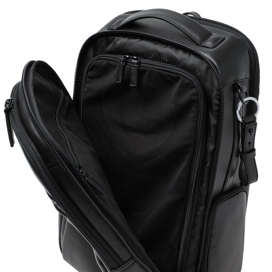 Castelijn & Beerens Nappa X travel backpack RFID leather 43 cm laptop compartment