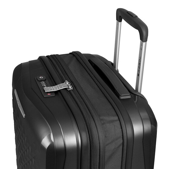 Gabol Queens 4 wheels Suitcase set 3-piece with expansion pleat