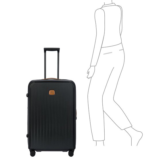 Bric's Taormina 4 wheels Trolley 75 cm with expansion pleat