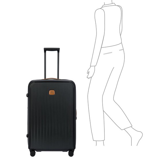 Bric's Taormina 4 wheels Trolley 75 cm with expansion pleat