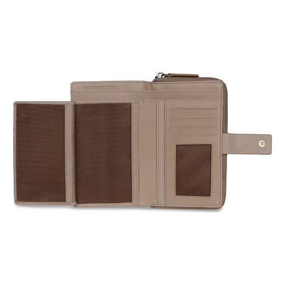 Bugatti Noemi Wallet RFID protection Leather 16 cm