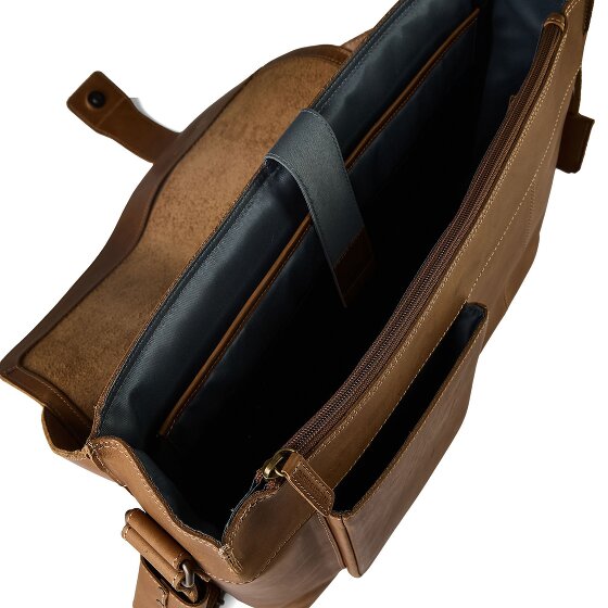 aunts & uncles Heritage Messenger Genuine Leather 41.5 cm Laptop compartment