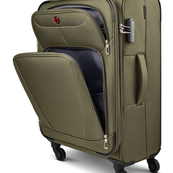 Wenger Beaumont 4 wheels Trolley L 78 cm with expansion pleat