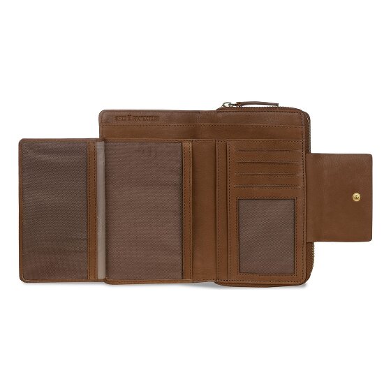 Bugatti Fabia Wallet RFID protection Leather 16 cm