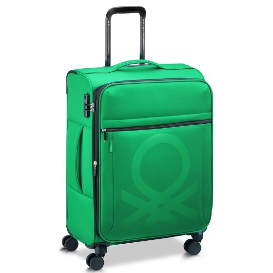 Delsey Paris x United Colors of Benetton Color Bock 4-wheeled trolley 67 cm with expansion fold