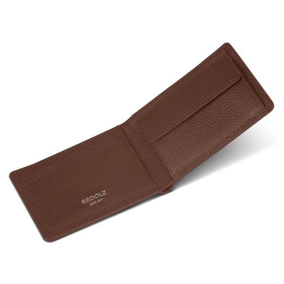 Redolz Leather Essentials QF small wallet RFID leather 10.5 cm