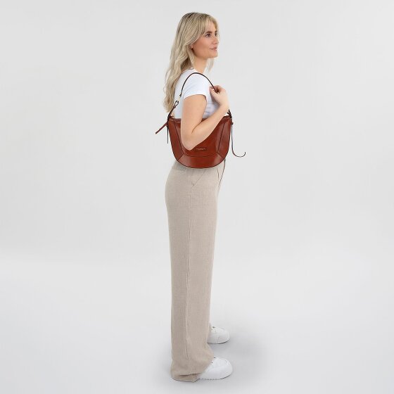 The Bridge Fedora Shoulder Bag Leather 28 cm