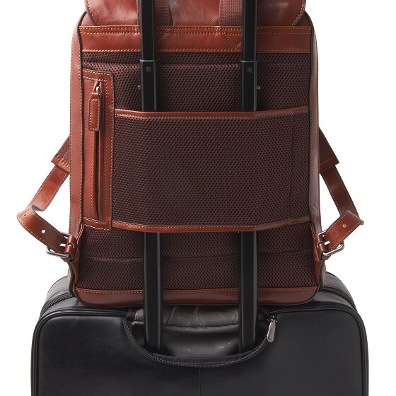 Castelijn & Beerens Guus backpack leather 40 cm laptop compartment