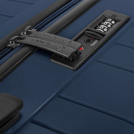 Franky Dallas 3.0 4-wheel suitcase set 3-piece with expansion fold