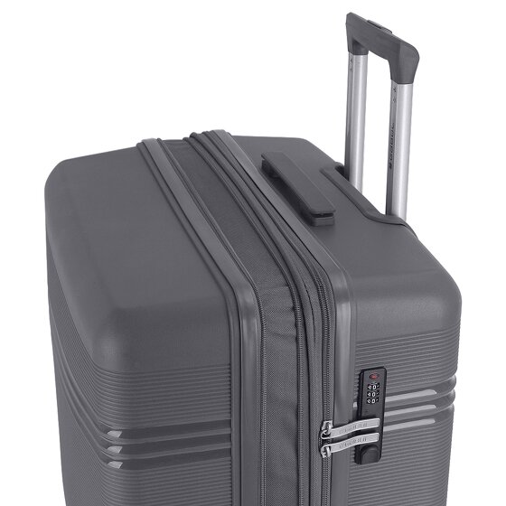 Gabol Saori 4 wheels Trolley 77 cm with expansion pleat