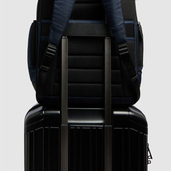 Piquadro W129 Travel backpack 46 cm laptop compartment with stretch pleat Piquadro W129 Travel backpack 46 cm laptop compartment with stretch pleat