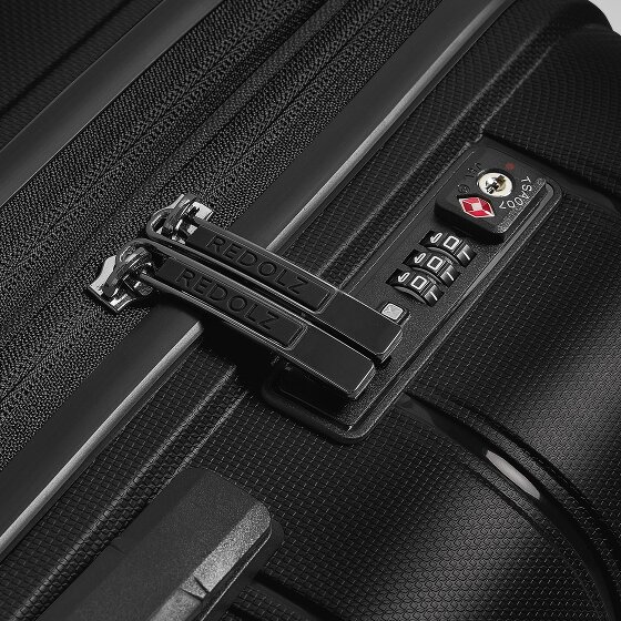 Redolz Essentials 11 4 wheels Suitcase set 3-piece with expansion pleat