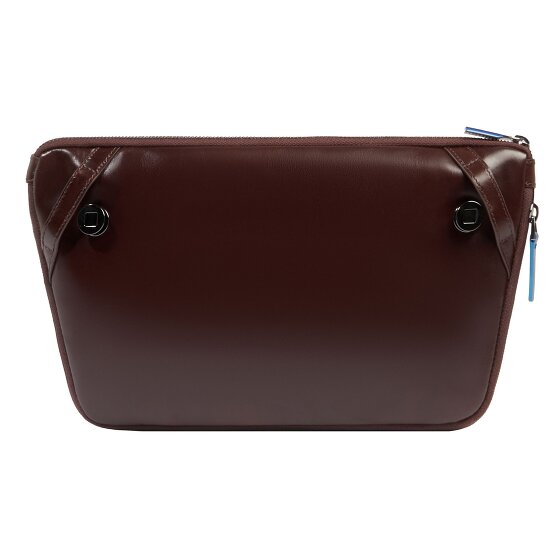Piquadro Blue Square Shoulder bag Leather 30 cm
