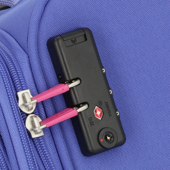 American Tourister Pulsonic 4 wheels Cabin trolley 55 cm with expansion pleat