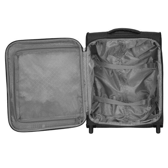 d&n Travel Line 6400 2-4 Roll Suitcase Set 3pcs.