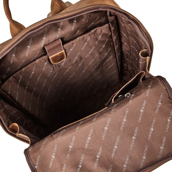 Greenburry Vintage Business backpack Leather 36.5 cm Laptop compartment