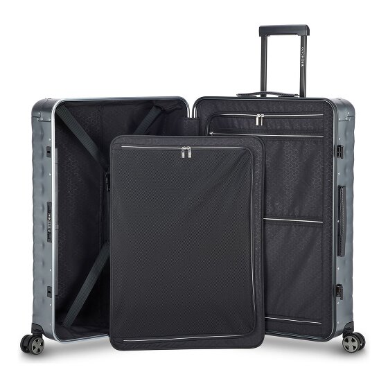 Roncato Uno Aluminum 4-Wheel Trolley, 78 cm