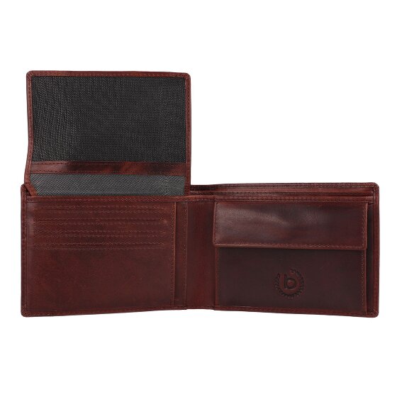 Bugatti Romano Wallet RFID protection Leather 12 cm