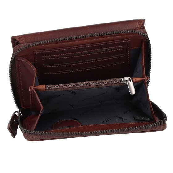 Jack Kinsky Wallet RFID protection Leather 13.5 cm