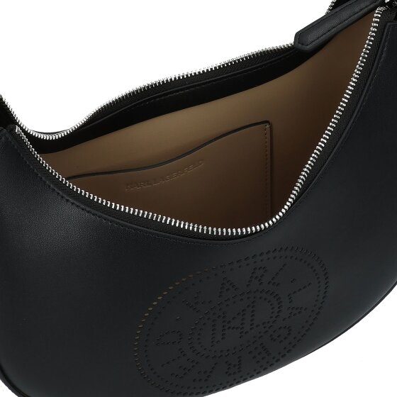 Karl Lagerfeld Karl Lagerfeld Essentials Shoulder Bag Leather 28 cm