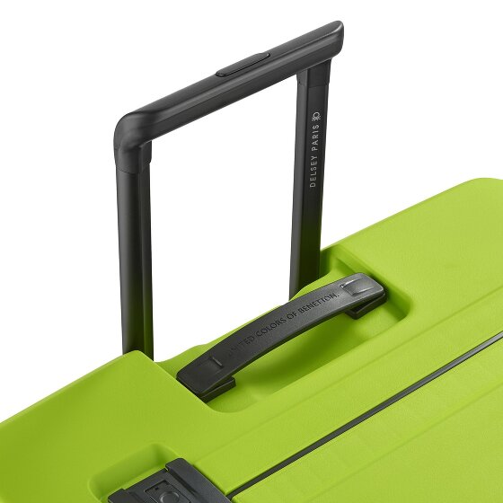 Delsey Paris x United Colors of Benetton Color Block Hardside 4-wheel trolley 76 cm