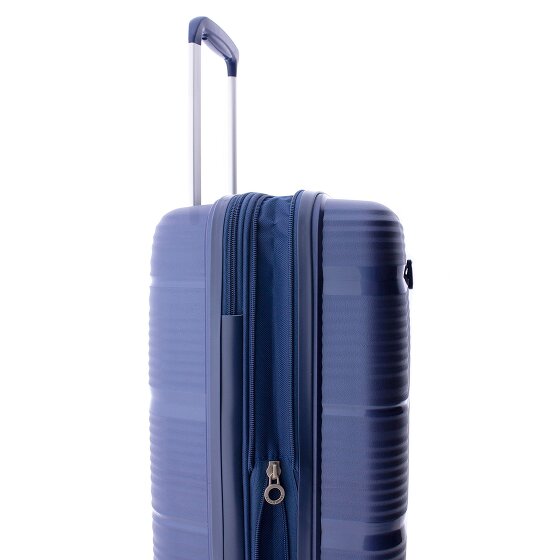Gladiator 0800 4 wheels Cabin trolley 55 cm with expansion pleat