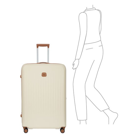 Bric's Taormina 4 wheels Trolley L 82 cm with expansion pleat