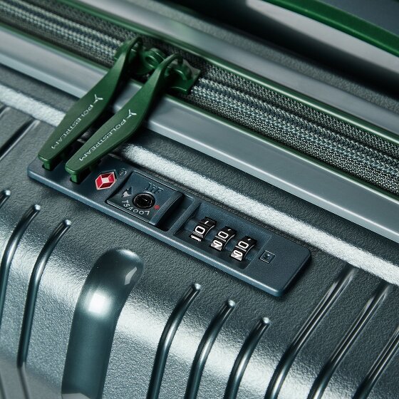 Polestream Paris 4 wheels Cabin trolley 55 cm with expansion pleat