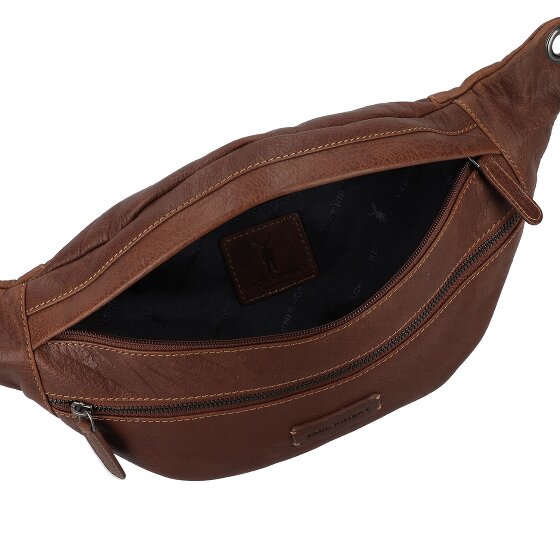 Jack Kinsky Porto Bum bag Genuine Leather 30 cm