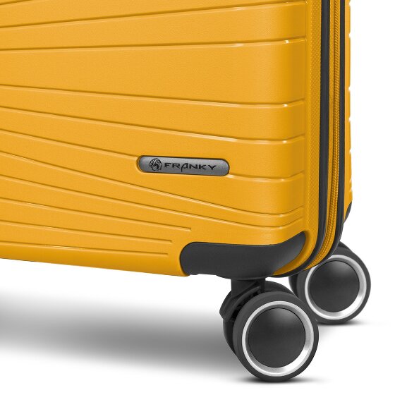 Franky Dallas 3.0 4-wheel suitcase set 3-piece with expansion fold