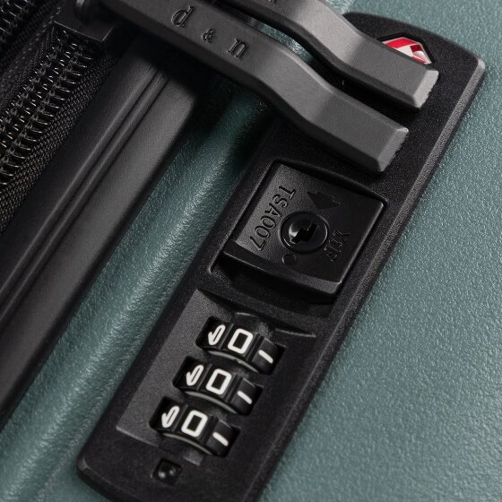 d&n Toronto 4 wheels Trolley M 65 cm with expansion pleat