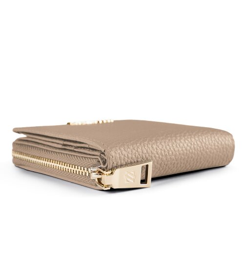 Lazarotti Bologna Leather Medium Zip-Around Wallet, Leather, 10 cm