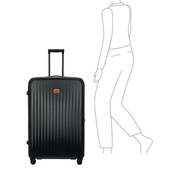 Bric's Taormina 4 wheels Trolley L 82 cm with expansion pleat