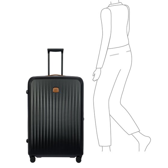 Bric's Taormina 4 wheels Trolley L 82 cm with expansion pleat