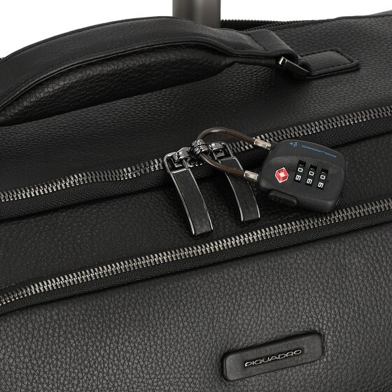 Piquadro Modus Special 4 wheels Trolley Leather 59 cm