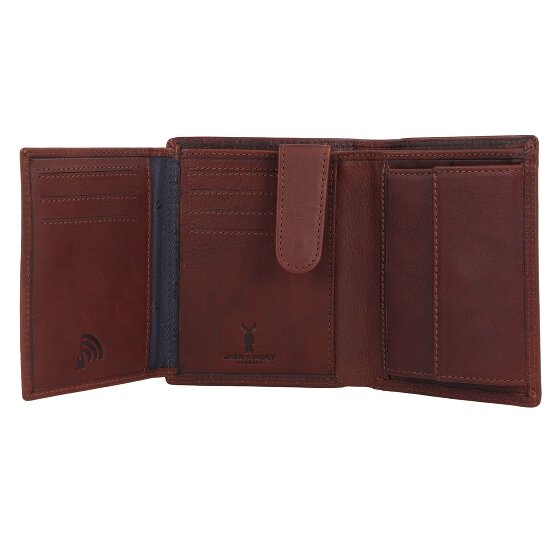Jack Kinsky Wallet RFID protection Leather 12 cm