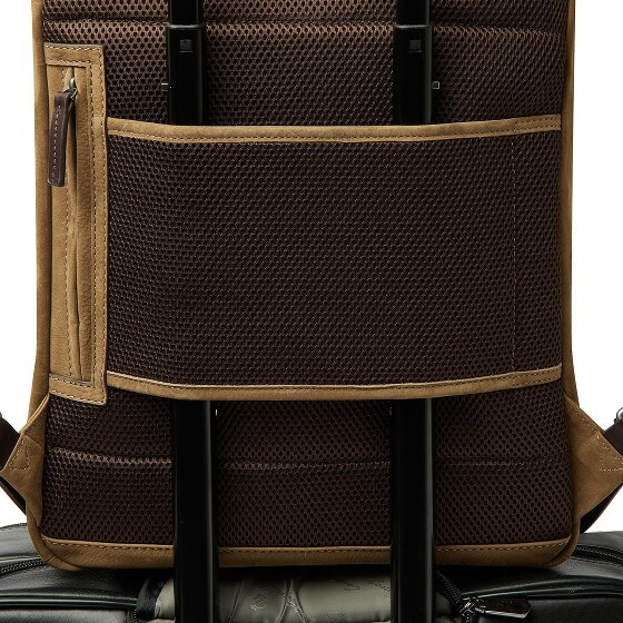 Castelijn & Beerens Veneto Business backpack RFID protection Leather 39 cm Laptop compartment
