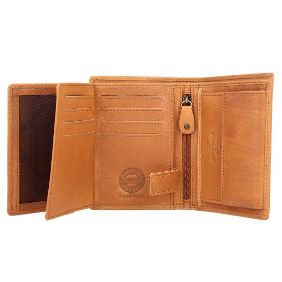 Greenland Nature GreenLand NATURE Wallet RFID protection Leather 9 cm