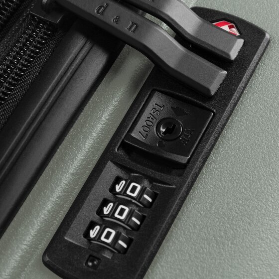 d&n Toronto 4 wheels Suitcase set 3-piece with expansion pleat