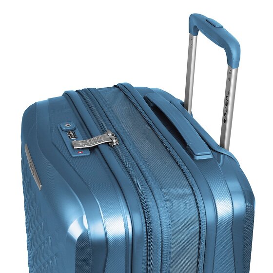 Gabol Queens 4 wheels Cabin trolley S 54 cm with expansion pleat